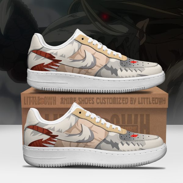Falco Jaw Anime Sneakers - Custom AoT AF1 Shoes
