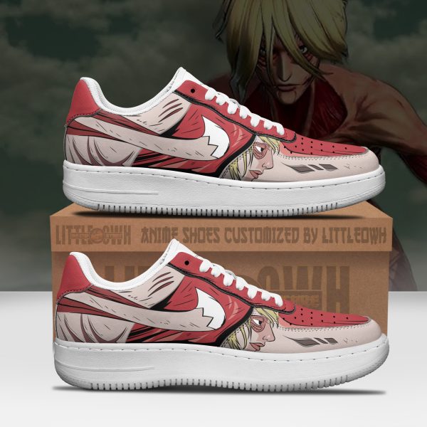 Female Titan Anime Sneakers - Custom AoT AF1 Shoes