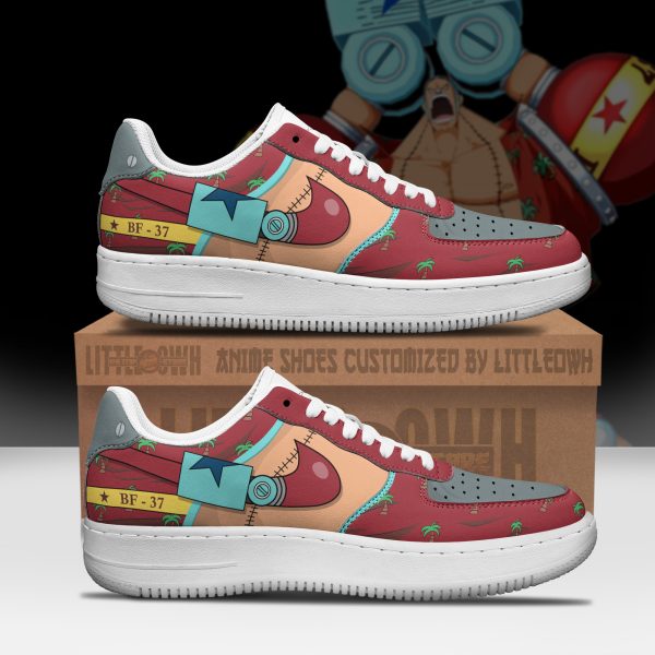 Franky Anime Sneakers - Custom OP AF1 Shoes