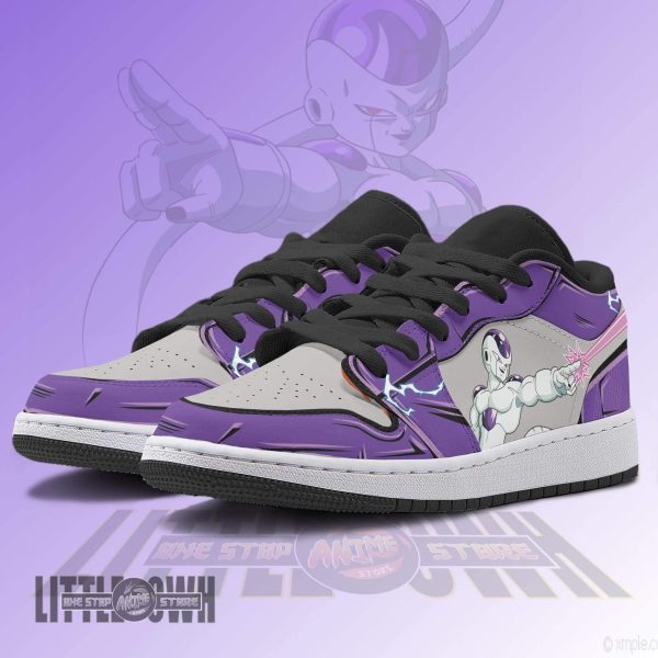 Frieza Shoes Custom Dragon Ball Anime JD Low Top Sneakers