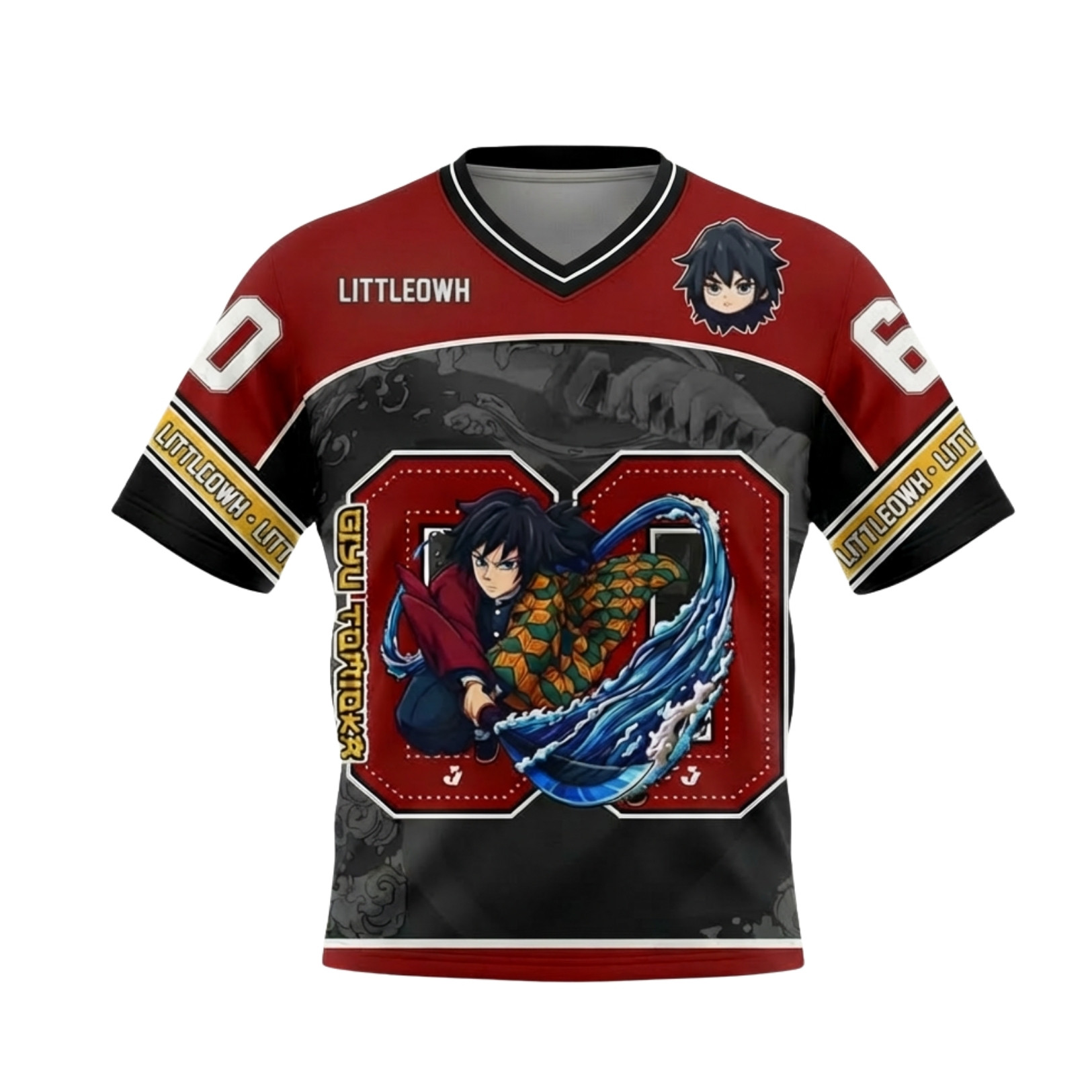Giyu Tomioka Custom Football Jersey