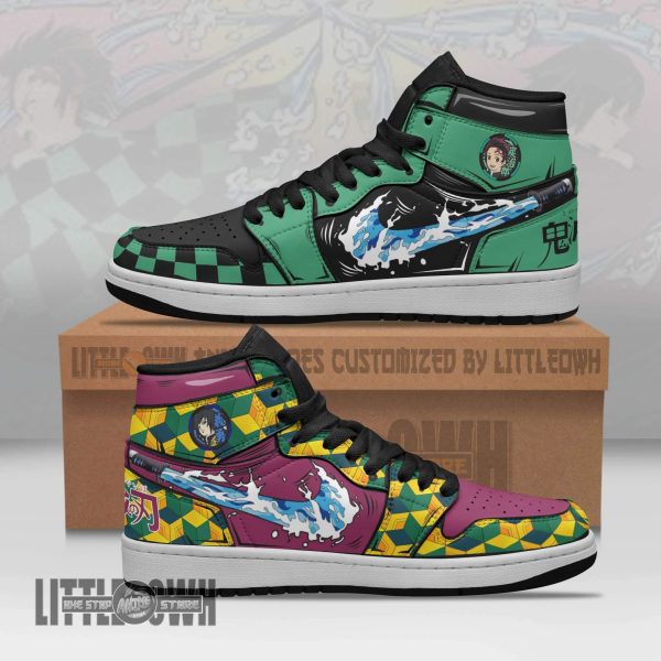 Giyuu x Tanjiro Anime Shoes KNY Boot Sneakers