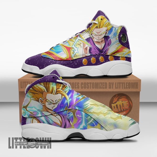 Gohan Teen Age Shoes Custom Dragon Ball Anime JD13 Sneakers
