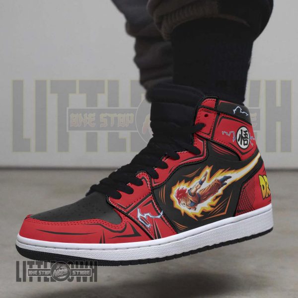 Goku and Vegeta Shoes DGB Super Saiyan God Custom Anime Boot Sneakers 8 goku and vegeta shoes dgb super saiyan god custom anime boot sneakers dnbae