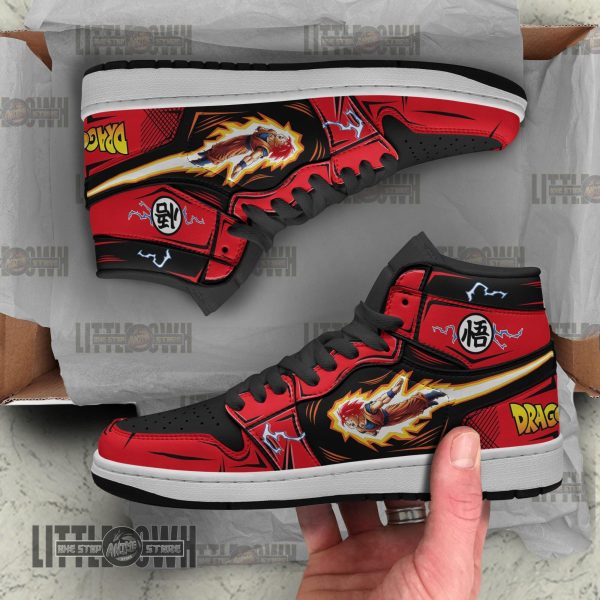 Goku and Vegeta Shoes DGB Super Saiyan God Custom Anime Boot Sneakers 9 goku and vegeta shoes dgb super saiyan god custom anime boot sneakers ncula