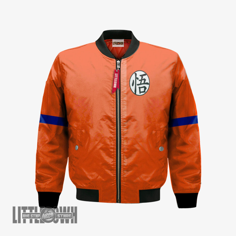 Goku Bomber Jacket Custom Dragon Ball Cosplay Costumes