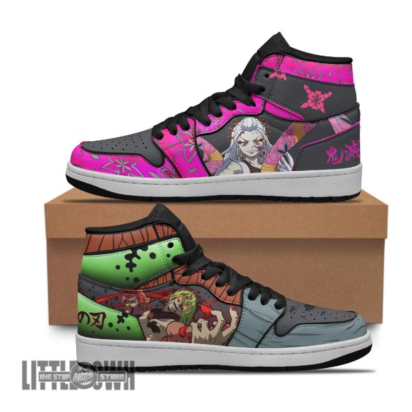 Gyutaro x Dabi JD1 Custom Anime Boot Sneakers