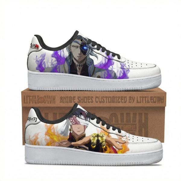 Hades and Qin Shi Huang Record of Ragnarok Custom AF1 Sneakers