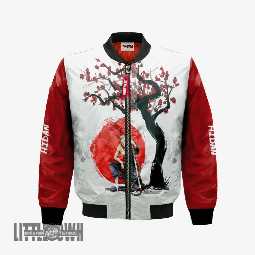 Hidan Akatsuki Bomber Jacket custom Ninja Under The Sun Cosplay Costumes
