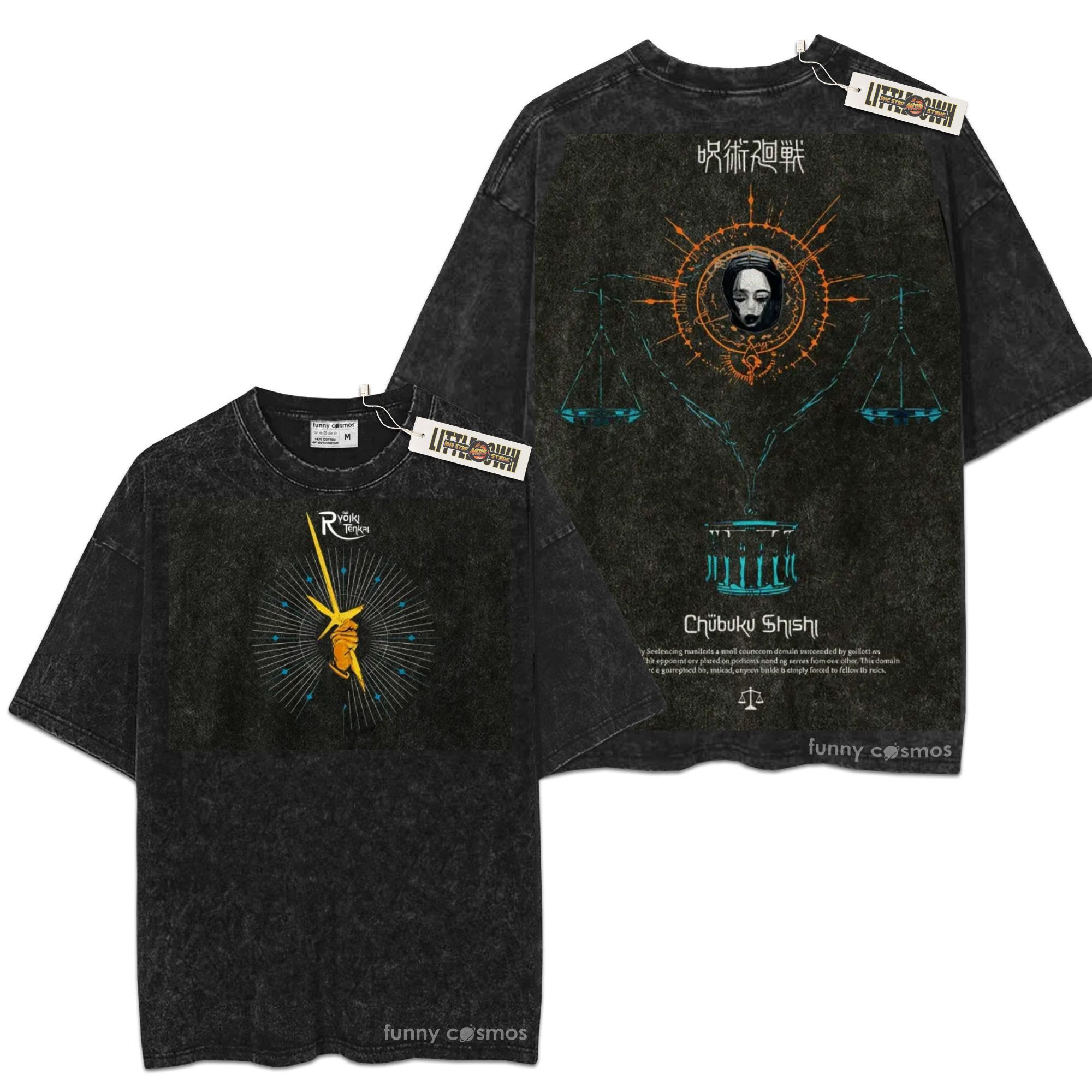 Higuruma JJK Oversized Washed Tee