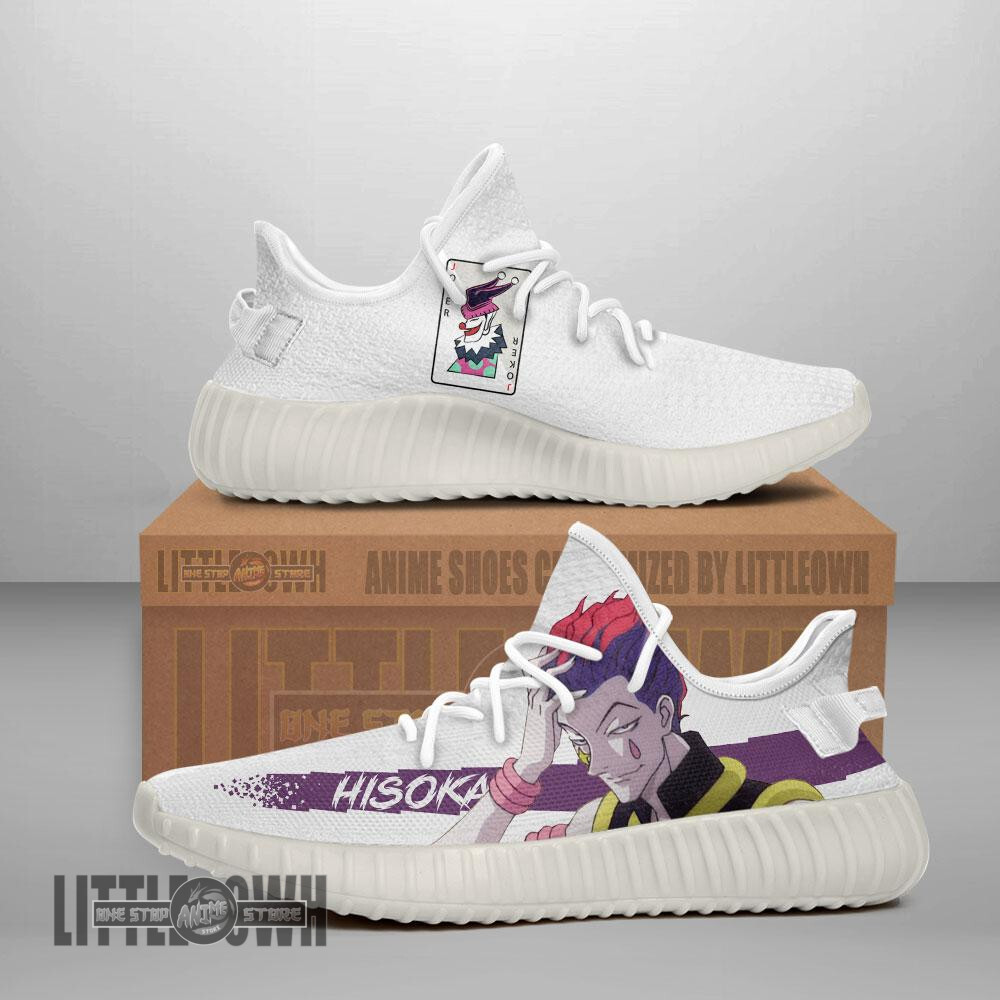 Hisoka Morow Shoes Custom Hunter x Hunter Anime YZ Boost Sneakers