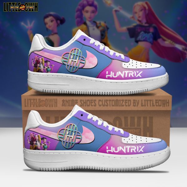 Huntrix Anime Sneakers - Custom Kpop Demon Hunters AF1 Shoes