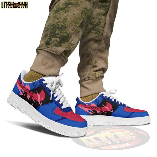 hyoma chigiri anime sneakers custom blue lock af1 shoes dqmj5