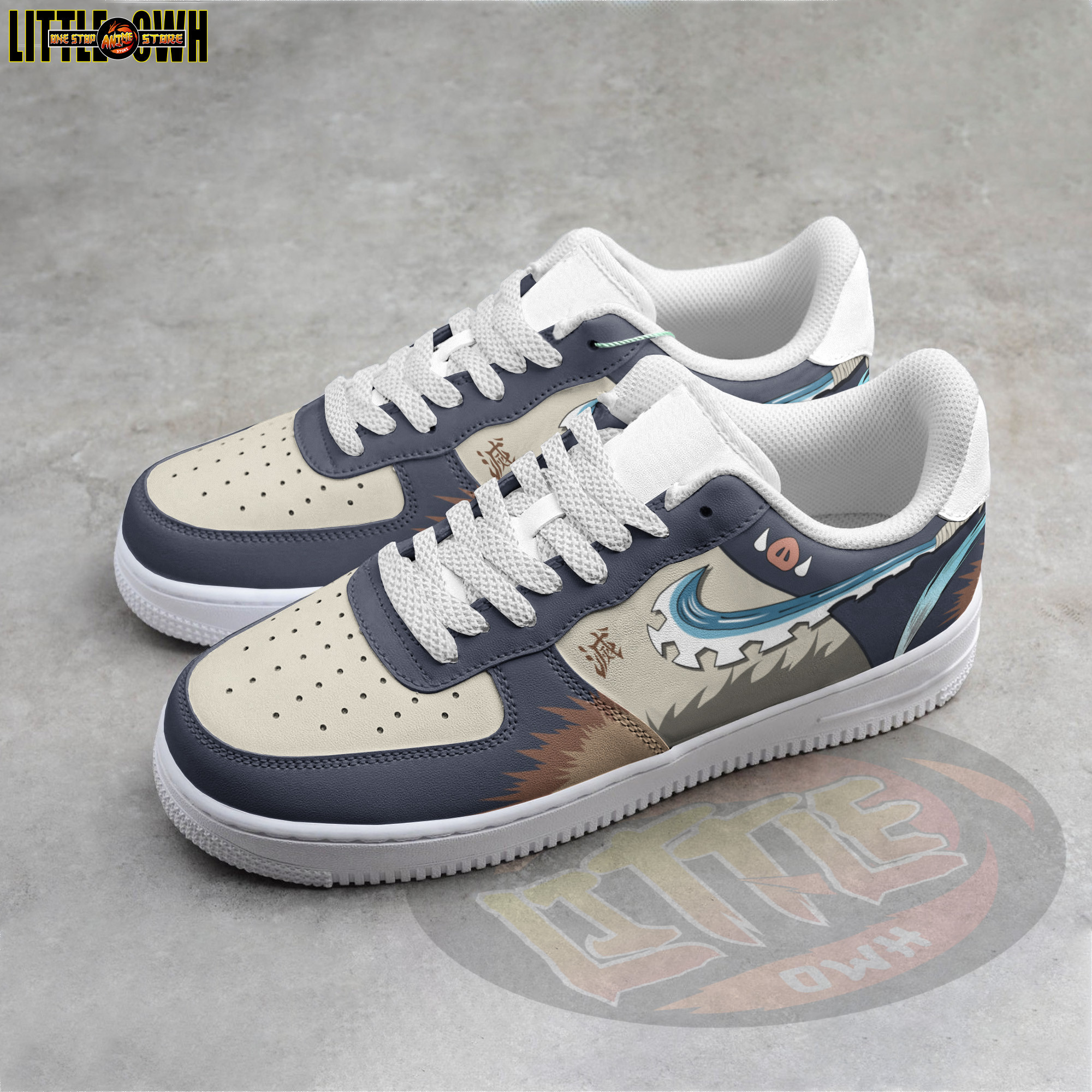Inosuke Anime Sneakers Custom Beast Breathing Demon Slayer Anime Shoes 2 Inosuke Anime Sneakers Custom Beast Breathing Demon Slayer Anime Shoes - Image 2