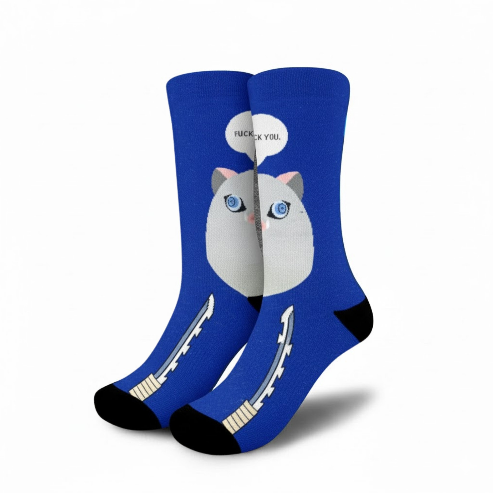 Inosuke Kny Custom Anime Socks