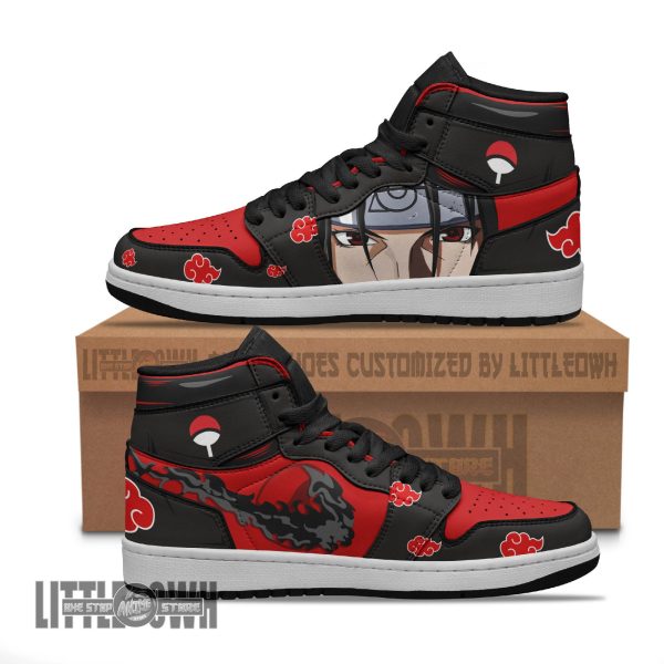 Itachi Uchiha Akatsuki Naruto Custom Anime Boot Sneakers