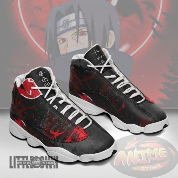 itachi shoes custom sharingan anime jd13 sneakers ww1go