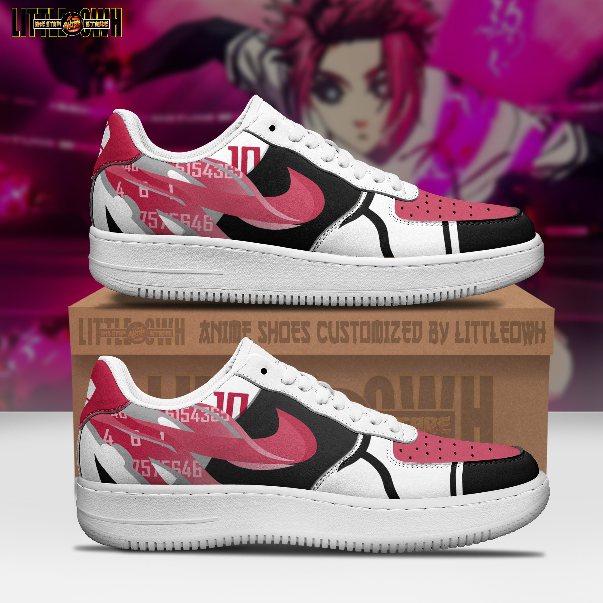 Itoshi Sae Anime Sneakers - Custom Blue Lock AF1 Shoes 1 Itoshi Sae Anime Sneakers - Custom Blue Lock AF1 Shoes