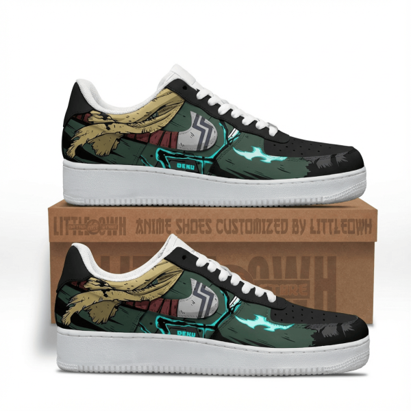Izuku Midoriya Custom MHA AF1 Sneakers