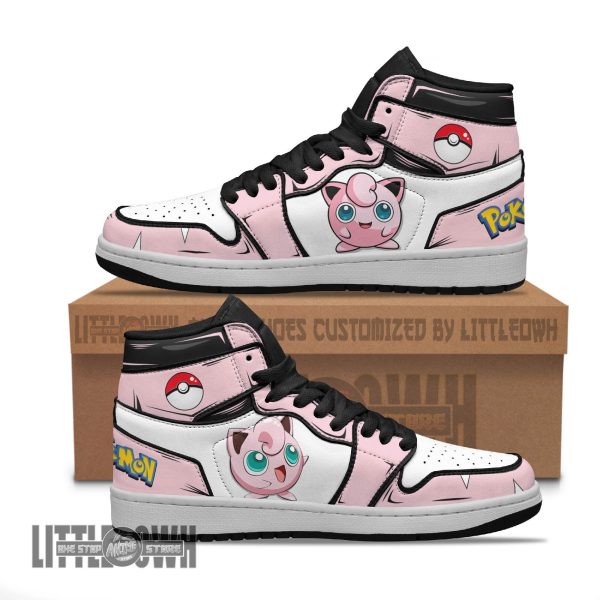 Jigglypuff Pokemon Custom Anime Boot Sneakers