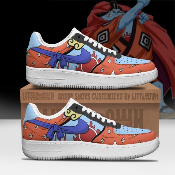 Jinbei Anime Sneakers - Custom OP AF1 Shoes