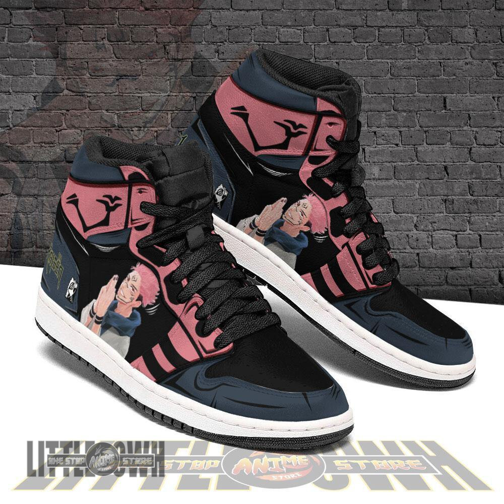 JJK Itadori Sukuna Mode Anime Boot Sneakers 2 JJK Itadori Sukuna Mode Anime Boot Sneakers - Image 2