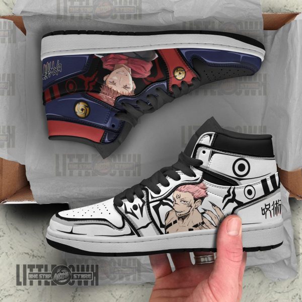 jjk itadori x sukuna shoes custom anime boot sneakers esb6h