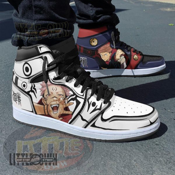 jjk itadori x sukuna shoes custom anime boot sneakers v2bal