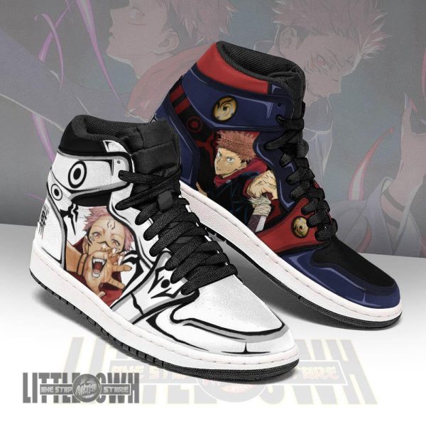 jjk itadori x sukuna shoes custom anime boot sneakers xjshu