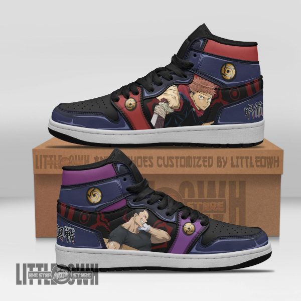 JJK Itadori x Todo Shoes Custom Anime Boot Sneakers