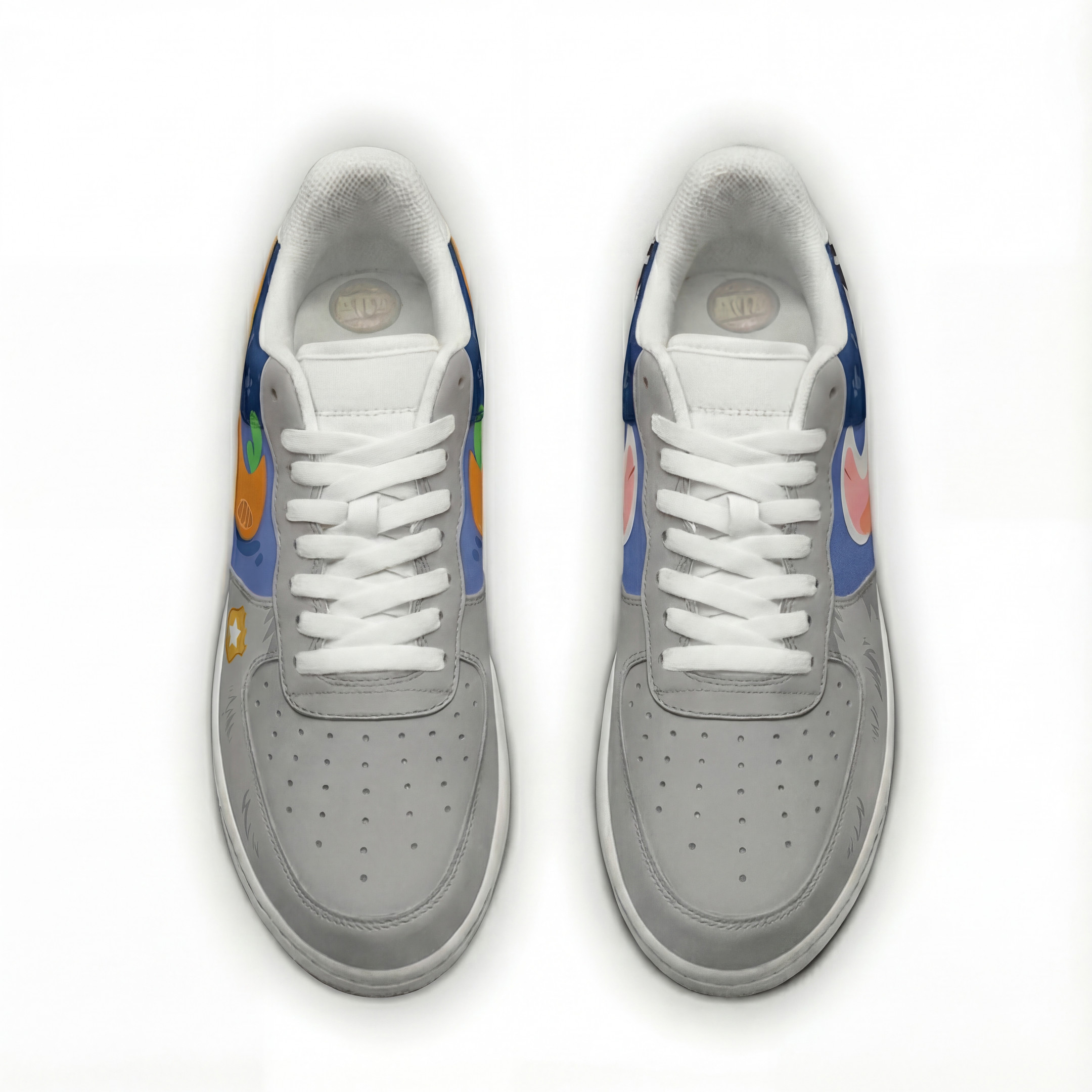 Judy Hopps Zootopia Custom AF1 Sneakers 3 Judy Hopps Zootopia Custom AF1 Sneakers - Image 3