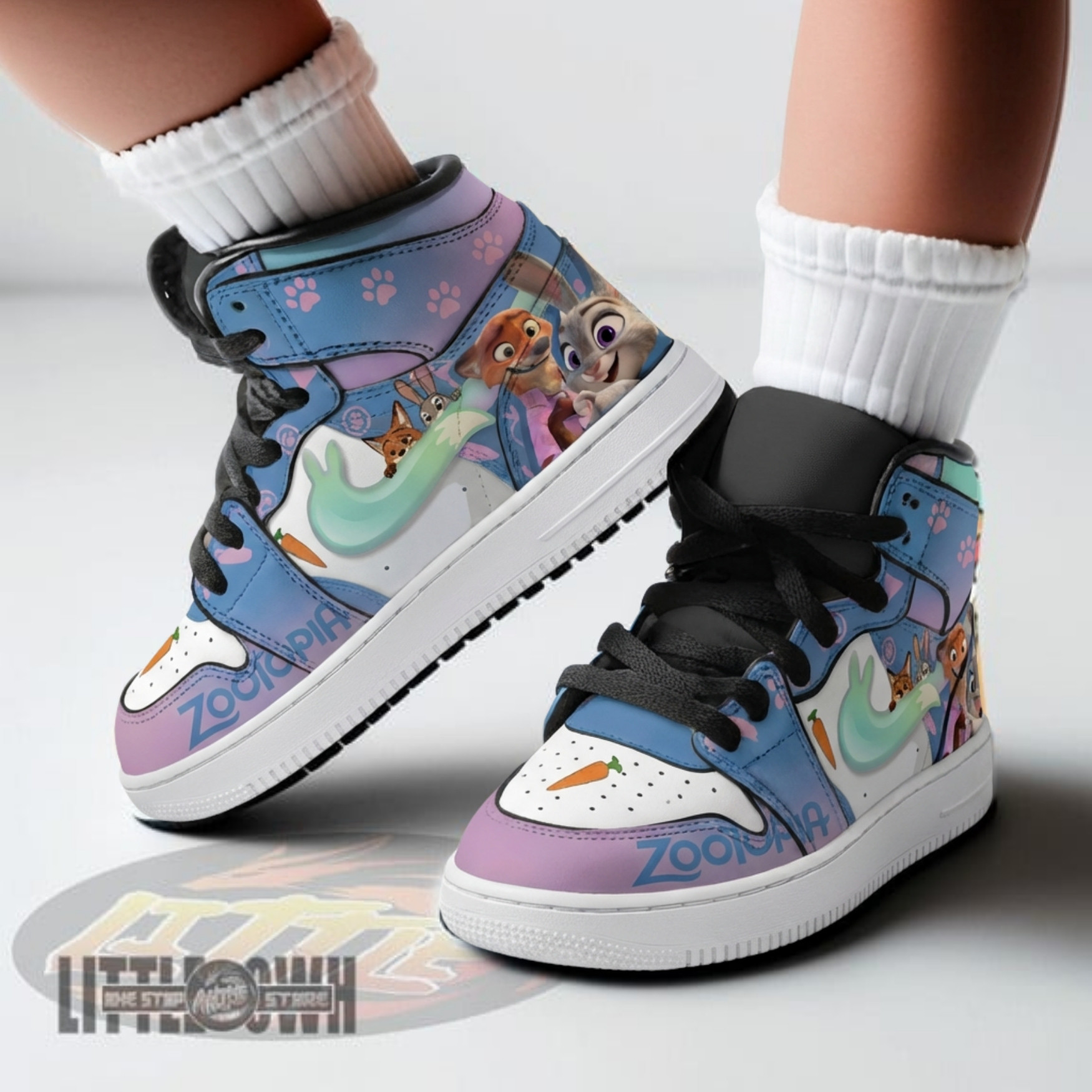 Judy & Nick Shoes For Kids & Toodler Zootopia Shoes