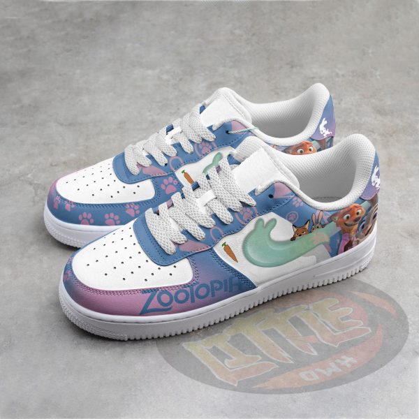 Judy & Nick Zootopia Custom AF1 Sneakers 8 judy nick zootopia custom af1 sneakers qefls