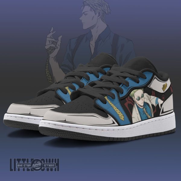 Jujutsu Kaisen Kento Nanami Anime Shoes Custom JD Low Sneakers 6 jujutsu kaisen kento nanami anime shoes custom jd low sneakers c4g1k