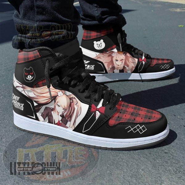 Junko Enoshima Shoes Custom Danganronpa Anime Boot Sneakers 7 junko enoshima shoes custom danganronpa anime boot sneakers 0jlzk