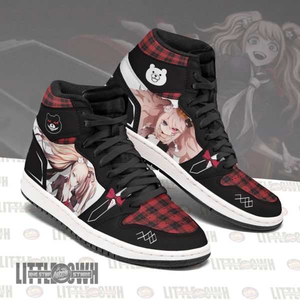 Junko Enoshima Shoes Custom Danganronpa Anime Boot Sneakers 5 junko enoshima shoes custom danganronpa anime boot sneakers 8oqw6