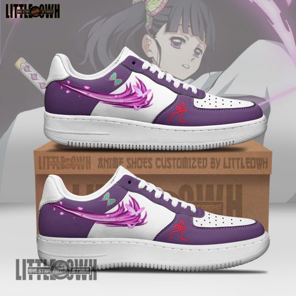 Kanao Tsuyuri Anime Sneakers - Custom Demon Slayer AF1 Shoes