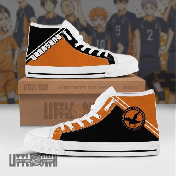 Karasuno Shoes Haikyuu Shoes Anime High Tops Canvas