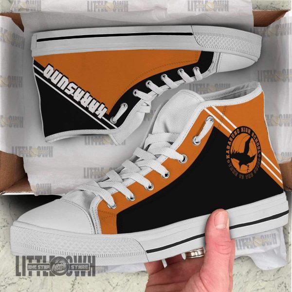 karasuno shoes haikyuu shoes anime high tops canvas thbuw