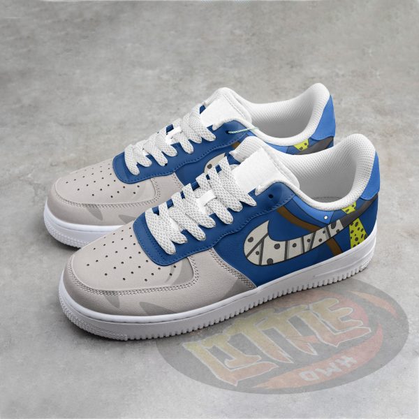 Alternative view of Kento Nanami Anime Sneakers - Custom JJK AF1 Shoes