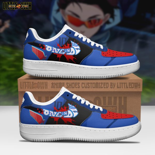Kenyu Yukimiya Anime Sneakers - Custom Blue Lock AF1 Shoes