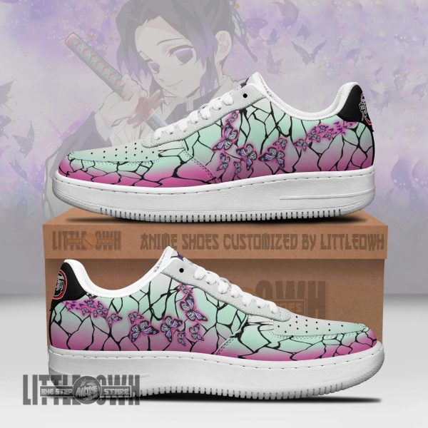 Kochou Shinobu Anime Sneakers Custom Insect Breathing Demon Slayer Anime Shoes