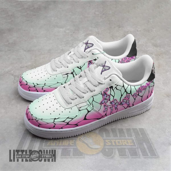 Alternative view of Kochou Shinobu Anime Sneakers Custom Insect Breathing Demon Slayer Anime Shoes
