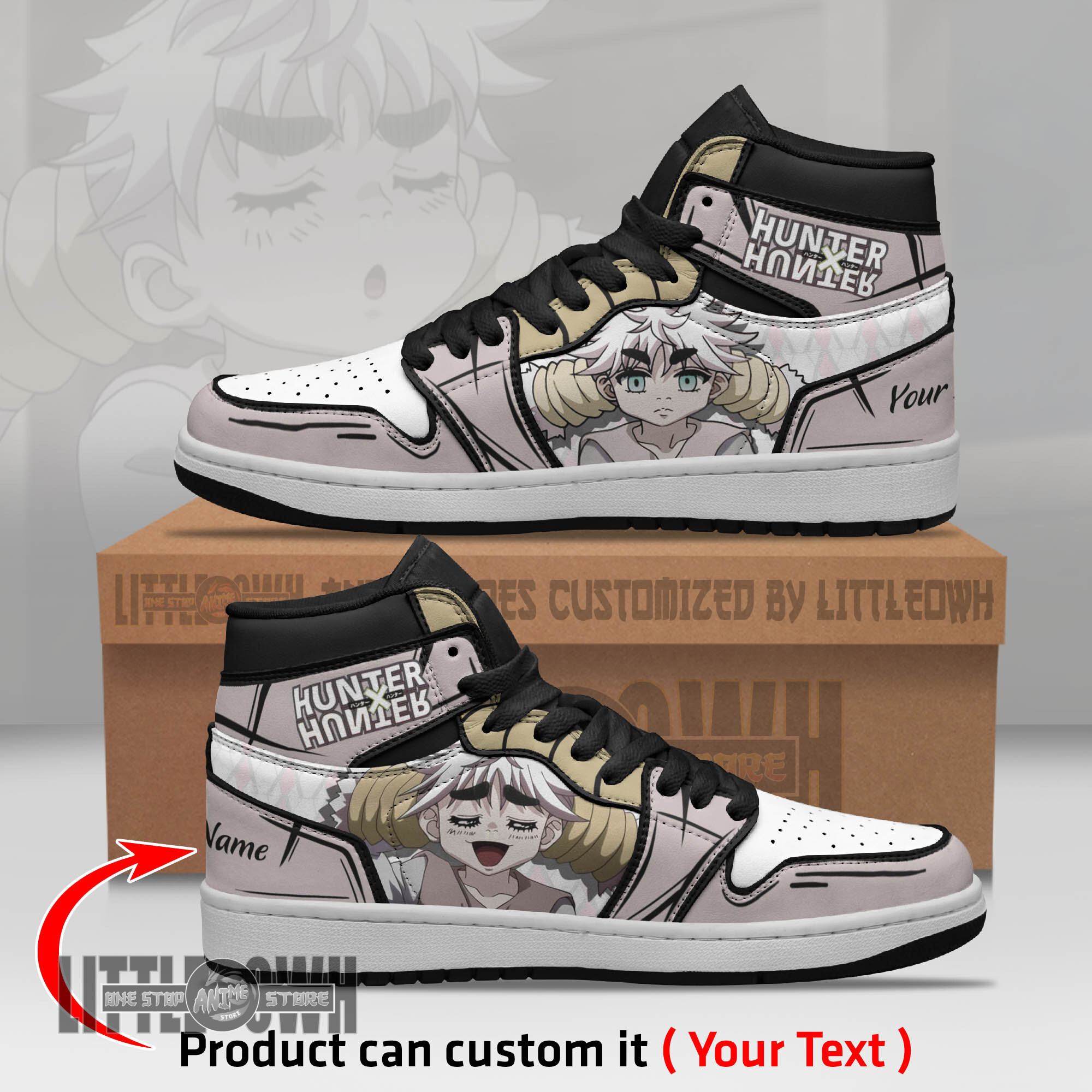 Komugi Personalized Shoes Hunter x Hunter Anime Boot Sneakers