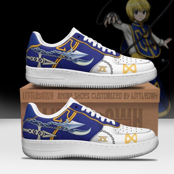 Kurapika Anime Sneakers - Custom Hunter AF1 Shoes