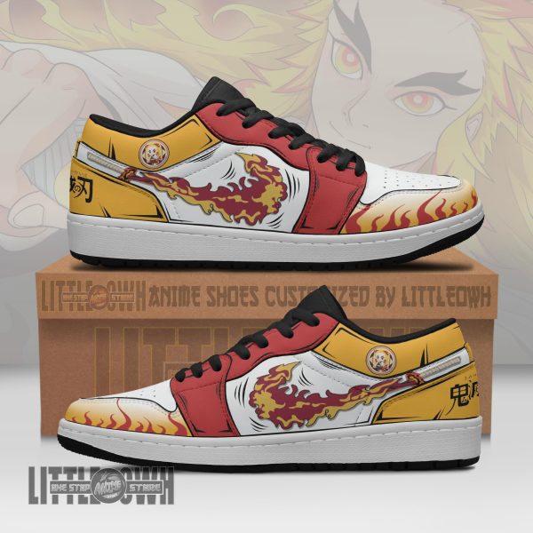 Kyojuro Rengoku Shoes KNY Custom Anime Sneakers