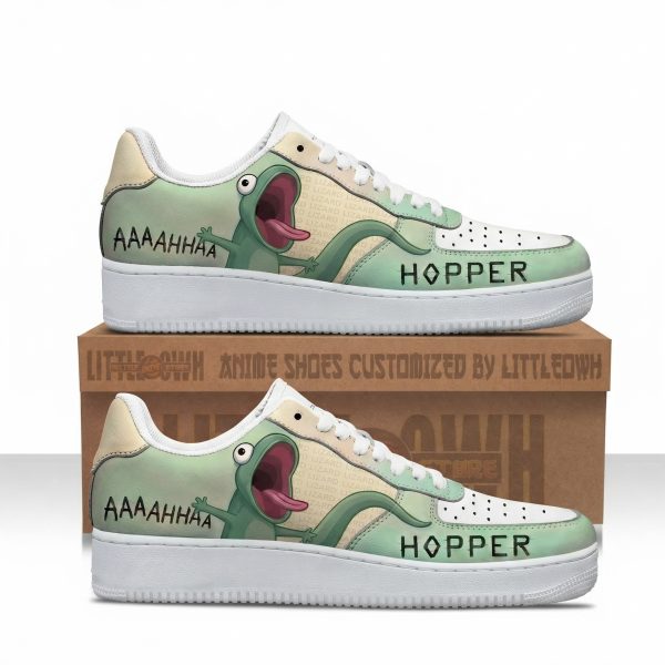 Lizard Ahhh Hoppers Pixar Custom AF1 Sneakers