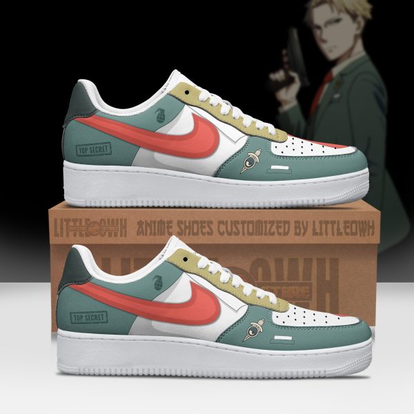 Loid Forger AF1 Sneakers - Custom Spy x Famil Shoes