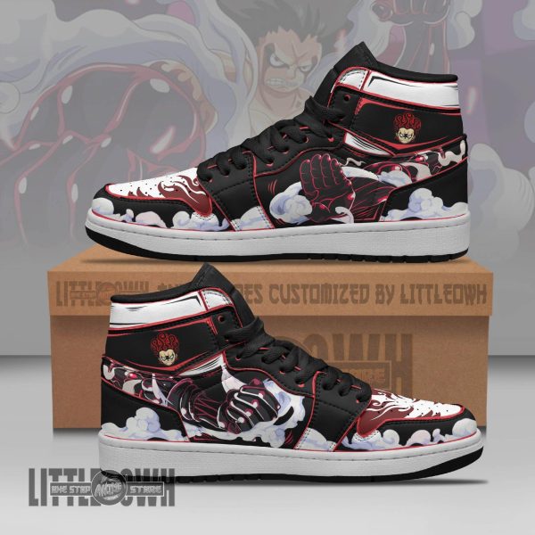 Luffy Gear 4 Anime Shoes Custom OP Boot Sneakers