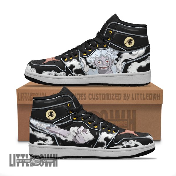 Luffy Gear 5 One Piece Custom Anime Boot Sneakers